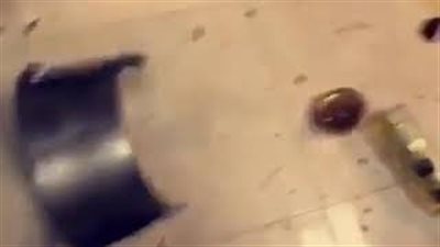 بالفيديو.. شاهد ماذا حدث داخل مطبخ لحظة انفجار «حلة ضغط»