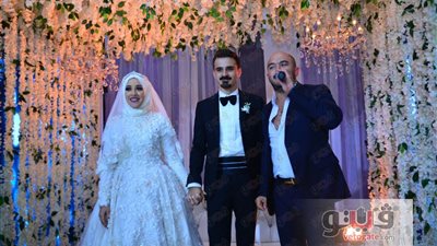 بالصور.. حكيم ومصطفى قمر يشعلان زفاف ابن شقيق حميد الشاعري