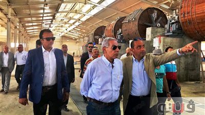 جولة تفقدية لوزير التجارة بموقع مدينة الجلود الجديدة في الروبيكي