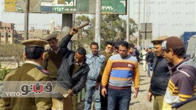 بالصور.. القليوبية تقوم بحملة مكبرة لإزالة الإشغالات بدائري مسطرد