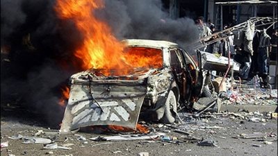 انفجار عبوة ناسفة يحطم سور قسم الشيخ زويد في سيناء