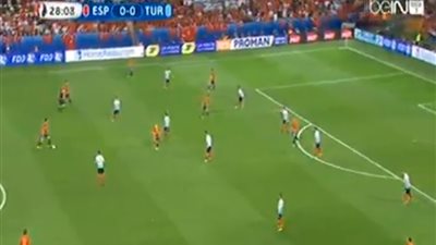 بالفيديو.. «نوليتو» يهدد مرمى تركيا بتسديدة قوية