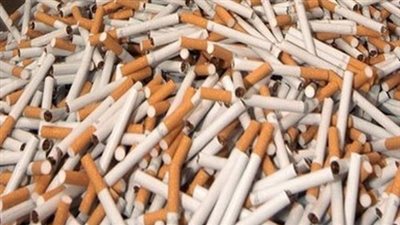 ضبط 48 ألف سيجارة مجهولة المصدر بالسيدة زينب