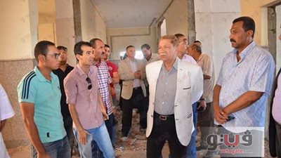 محافظ الإسماعيلية يتفقد أعمال تطوير مستشفى أبو خليفة بالقنطرة
