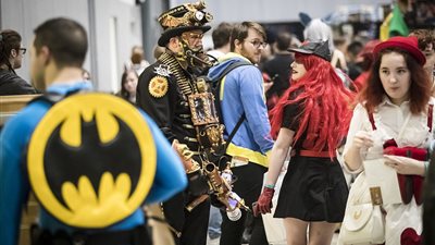 بالصور.. محبو الشخصيات الخيالية يتألقون بمهرجان «الكوميك كون»