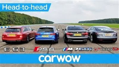 بالفيديو.. سباق تسارع بين سيارات السيدان الرياضية