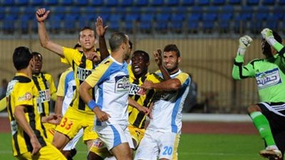 الإسماعيلي يتعادل سلبياٌ مع المقاولون في الشوط الأول