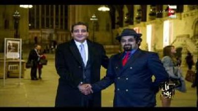 بالفيديو.. «أديب» يعرض لحظات تكريم المعارض القطري خالد الهيل في بريطانيا