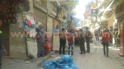 بالصور.. حملة مكبرة لإزالة الإشغالات بأسواق دمياط