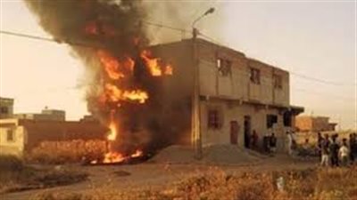 اندلاع النيران في منزلين و8 أحواش بالأقصر