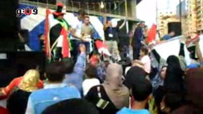 بالفيديو والصور.. احتفالات أبناء الدقهلية بتنصيب السيسي على أنغام 