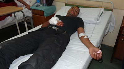 مصدر طبي: حالة المجند المصاب بكمين الضرائب 