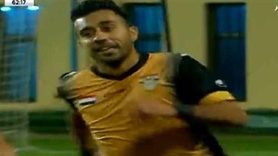 صلاح أمين يحرز الهدف الثاني للإنتاج في مرمى التعدين