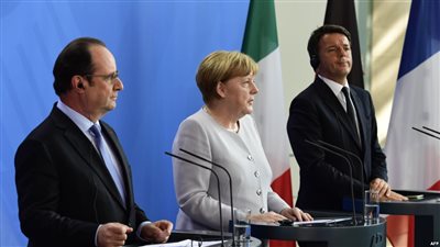 اجتماع «ألماني فرنسي إيطالي» لبحث سبل إعطاء دفعة للاتحاد الأوروبي