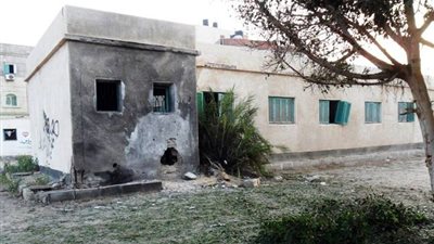 مسلحون يهاجمون مبنى للمخابرات الحربية في 