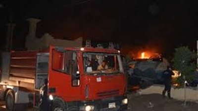 مصدر أمني: حريق سيارة فنطاس الزيت محدود ولم يمتد للخزان