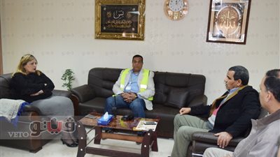 برلمانية تبحث إنشاء وحدة إسعاف لعمال محطة كهرباء غرب أسيوط