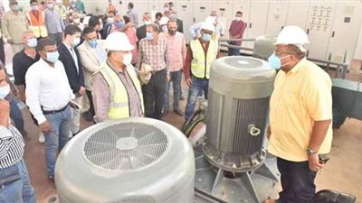 محافظ أسيوط يفتتح أعمال إحلال وتجديد محطة صرف صحي البركة الرئيسية| فيديو