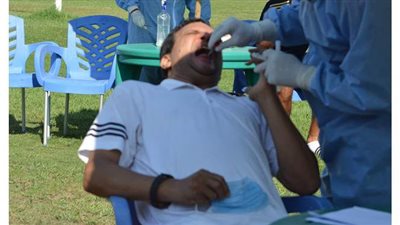 تعقيم استاد ومرافق غزل المحلة رغم سلبية نتائج المسحة الطبية