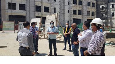وزير التعليم العالي يتفقد جامعة العلمين الأهلية الجديدة
