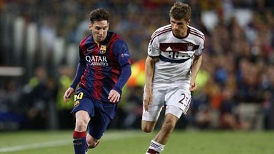 قبل لقاء الليلة.. تاريخ مواجهات برشلونة والبايرن.. وصراع خاص بين ميسي ومولر