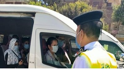 إجراءات مشددة بمواقف النقل الجماعى لتقليل انتشار كورونا