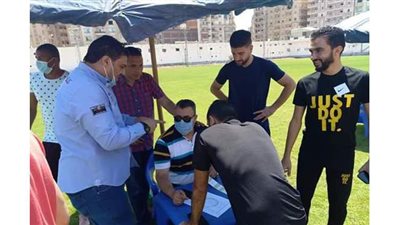 تسجيل حالة إيجابية وحيدة لكورونا  في مسحة  فريق دمنهور