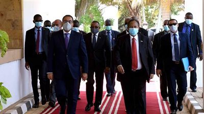 رئيس الوزراء السودانى يستقبل 