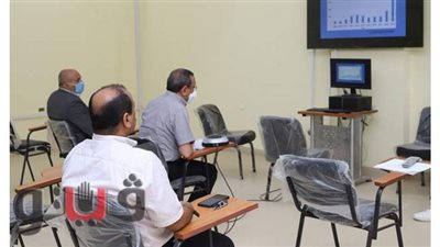 لجنة من مجلس الجامعات الخاصة يزور مركز البرامج المشتركة بجنوب الوادي