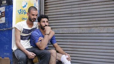 موظف  بعقار قصر النيل يروى قصة نجاته من تحت الأنقاض: