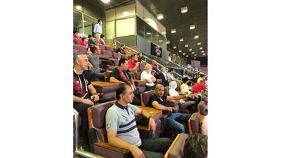 جهاز المنتخب يحضر مباراة الأهلي والإنتاج الحربي بالدوري