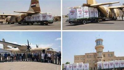 عبر جسر جوي.. مصر تواصل إرسال المساعدات العاجلة إلى لبنان