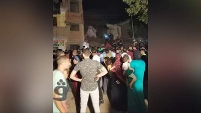 مصرع سيدة وإصابة 3 آخرين في انهيار منزل بسبب انفجار أسطوانة غاز بالمنوفية