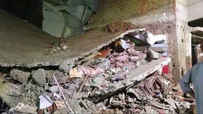 ارتفاع ضحايا المنزل المنهار بالمنوفية لـ 3 بينهم طفل