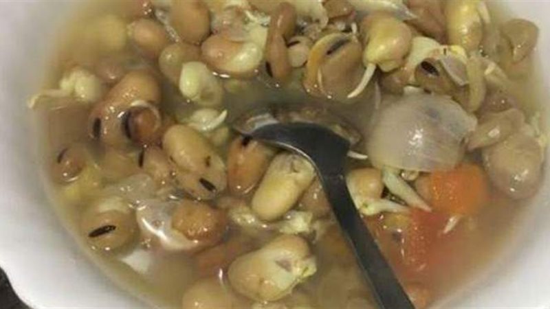 شوربة الفول النابت