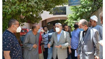 محافظ المنيا يتفقد المراكز التكنولوجية ويوجه بتقديم التسهيلات للمواطنين