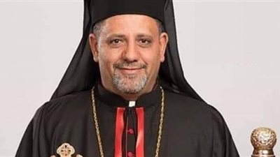 الأنبا بشارة جودة يزور كنيسة السيدة العذراء للأقباط الكاثوليك بالبياضية