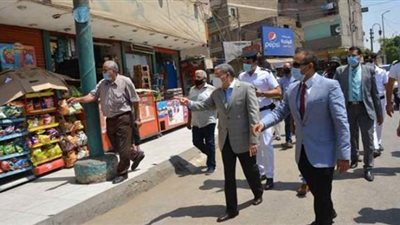محافظ المنيا: الرصيف حق للمواطن ولن أسمح بالتعدي عليه  | فيديو