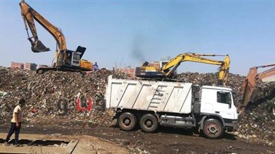 المنوفية تعلن رفع تراكمات القمامة بـ 6 مقالب | صور