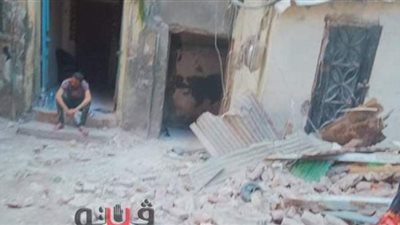 الصور الأولى لانهيار 