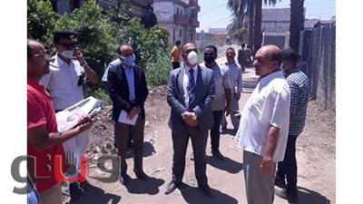 نائب محافظ المنيا يتابع موقف المباني المخالفة بمركز سمالوط | صور