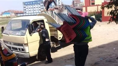 شرطة المرافق ترفع 1151 حالة إشغال طريق وتنفيذ 7 قرارات إزالة بالجيزة