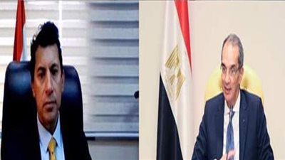 وزيرا الرياضة والاتصالات يناقشان التجهيزات الفنية لاستضافة مصر لكأس العالم لكرة اليد