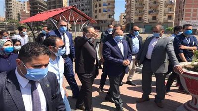 وزير التنمية المحلية يتفقد أعمال تطوير منطقة ترعة القاصد بالغربية