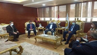 وصول وزير الشباب لطنطا لتفقد المنطقة اللوجستية الجديدة