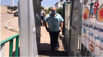 أيمن حسان يتابع الاجراءات الاحترازية في المقاولون استعدادا للناشئين | صور