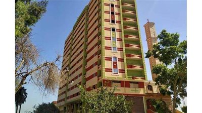 هدم أعلى برج مخالف بأوسيم مكون من ١٤ دور | صور