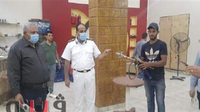 ضبط مقهيين وغلق 16 محلًا تجاريًا لمخالفتهم إجراءات كورونا ببني سويف | صور