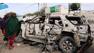 ارتفاع حصيلة  الهجوم على فندق وقاعدة عسكرية بمقديشو إلى 21 قتيلا