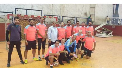 الجيزة يواجه الضرائب في دوري كرة القدم الخماسي للشركات